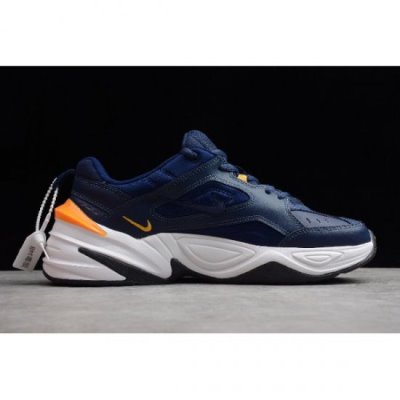 Nike Erkek M2k Tekno Midnight Lacivert / Turuncu Spor Ayakkabı Türkiye - JE7EBIZT